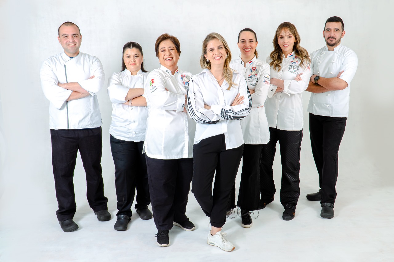 Las representantes de la pastelería paraguaya, listas para brillar en Lyon