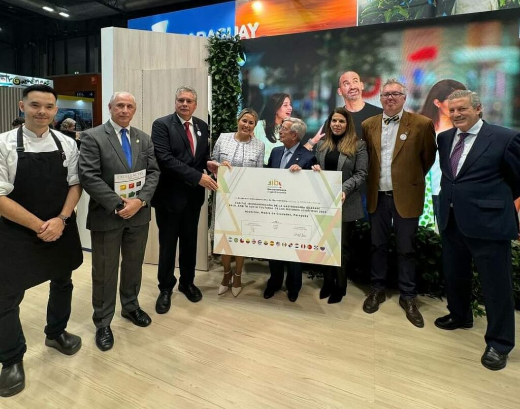 Paraguay recibe reconocimiento de capital gastronómica en (Fitur)
